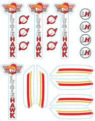 285-1293 Hawk Rocket Stickers