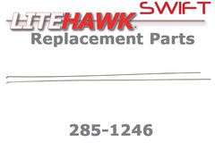 285-1246 SWIFT Pushrods for Elevator /Rudder