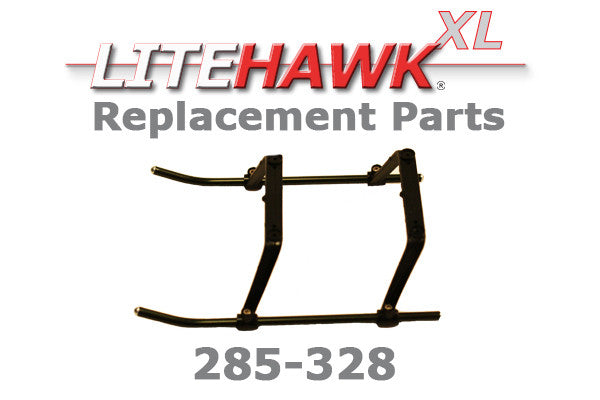 285-328 XL (Silver Chassis) Landing Gear