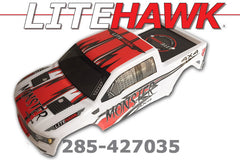 285-427035 M Chassis - Body Red/White