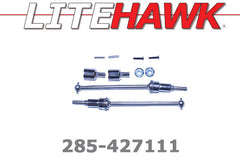 285-427111 M Chassis - Rear Dogbones/Shafts/Cups/Nuts/Screws