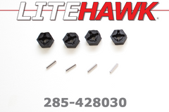 285-428030 C-Chassis - Wheel hexes w/ pins